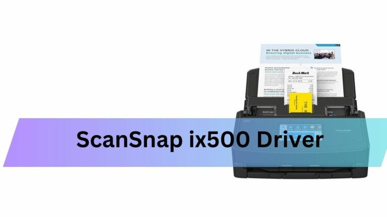 ScanSnap ix500 Driver-Complete Overview